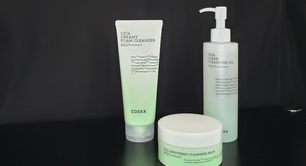 Review: New COSRX Cica Foam Cleanser, Cleansing Balm, and Cleansing&nbsp;Oil